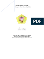 TUGAS BIOSTATISTIK Andoko Suryo Cahyono