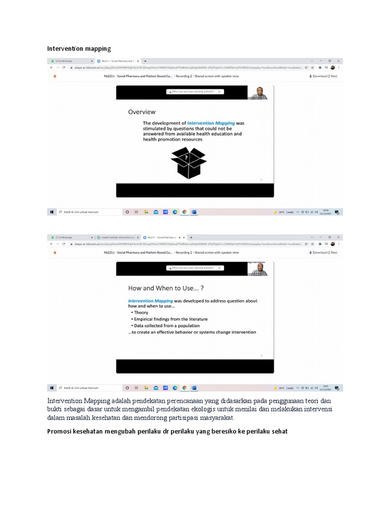 Intervention Mapping PDF Intervention Mapping PDF