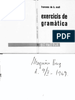 Exercicis de Gramàtica Catalana (1968, Francesc de B. Moll)