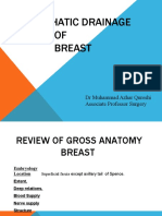 Lymphatic Drainage of Breast FINAL