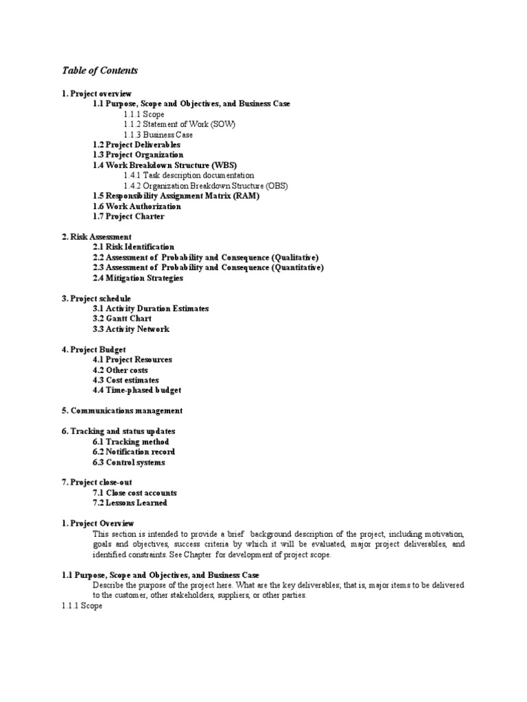 Project Status Overview and Tracking | PDF | Risk | Risk Assessment