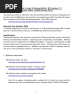 IBM Spectrum Archive Enterprise Edition (EE) Version 1.3 Support Matrix (As of February, 2019)