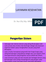 Sistem Pelayanan Kesehatan