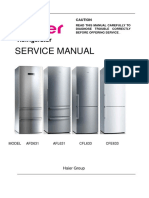 Service Manual: Refrigerator