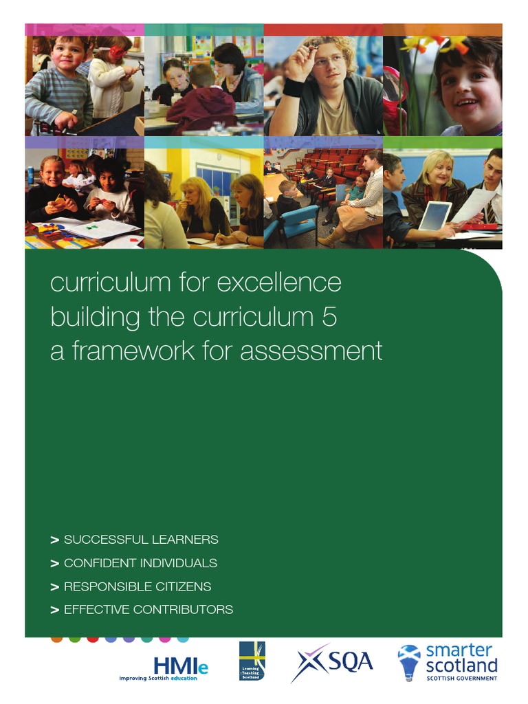 Curriculum For Excellence Building The Curriculum 5 A Framework For
