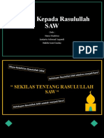 Akhlak Kepada Rasulullah SAW