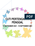 Cuti Pertengahan Penggal III