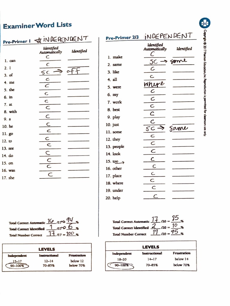 Qri Word Lists | PDF