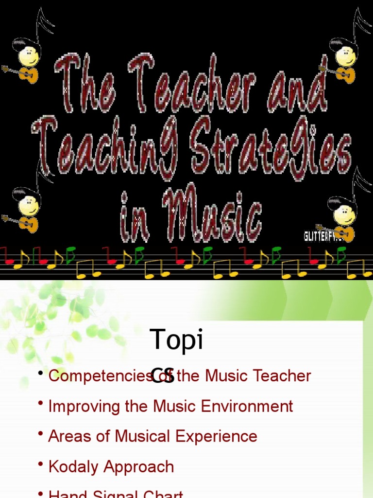 Teaching Music To Children | PDF | Music Education | Sound
