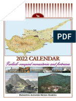 2022 Calendar - Turkish-Occupied Monasteries and Fortresses (English)