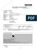 MATERIAL SAFETY DATA SHEET for BURNAID fuel additive