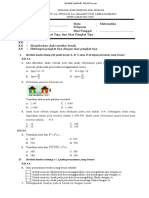 Soal Matematika Pas 2021