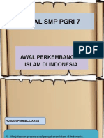 BAB 3 AWAL PERKEMBANGAN ISLAM DI INDONESIA_KEMAL PGRI 7