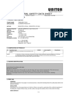 MATERIAL SAFETY DATA SHEET FOR TANKLEEN PLUS CLEANING PRODUCT