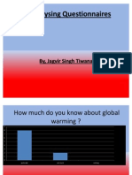 Analysing Questionnaires