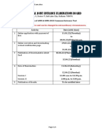 Timetable AN - GNM-2022 Exam