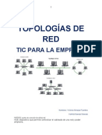 TOPOLOGÍAS DE RED