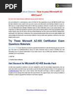 AZ-204 Study Guide | PDF | Microsoft Azure | Web Application
