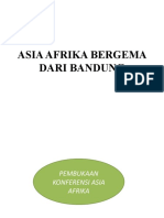 Asia Afrika Bergema Dari Bandung