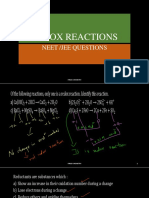 Redox Reactions: Neet /jee Questions