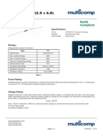 Resistor Kit: CFR 1/4 W 5% (2.5 X 6.8)