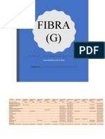Fibra (G) : Tabla Dinámica de Excel