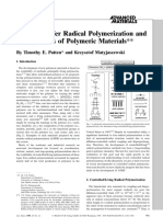 Atom Transfer Radical Polymerization and The Synthesis of Polymeric Materials