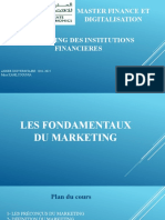 Cours de Marketing Financier