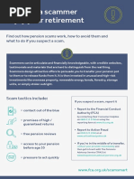Pension Scams Leaflet