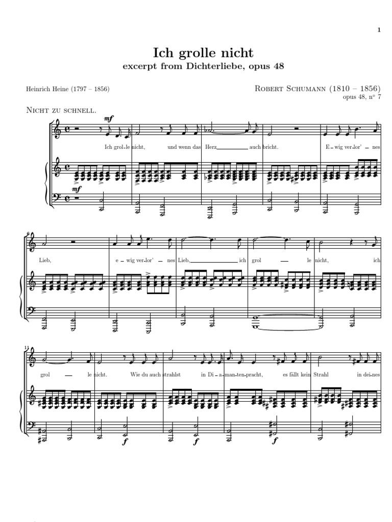 Ich Grolle Nicht Pdf