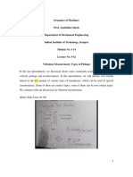 Dynamics of Machines