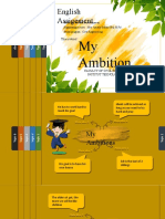 Presentation My AMbition