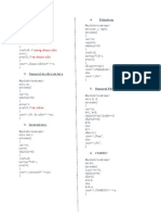 CMMDC and CMMMC algorithms