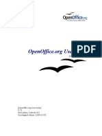 OpenOffice Org User Guide For Version 1 1 X