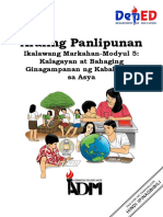 AP7-Q2-Mod 5 - Week 6 To 7 Kalagayang at Bahaging Ginampanan NG Kababaihan Sa Asya