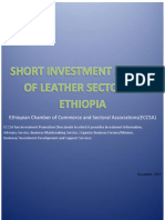 Ethiopian Leather Sector Profile
