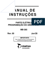 Manual de instruções para programação do Unidrive SP