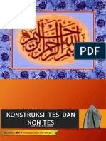 Konstruksi Tes Dan Non Tes - Revisi