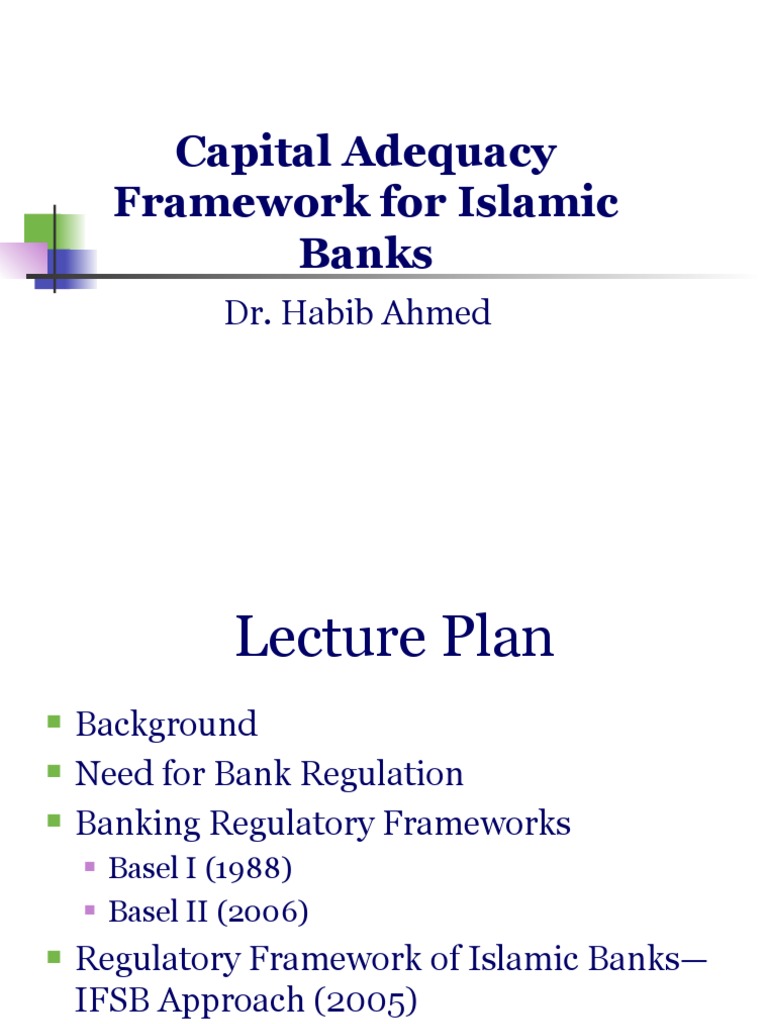 Capital Adequacy for Islamic Banks Explained | PDF | Capital ...