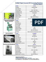 2017 CoCoMaN Virgin Coconut Oil Processing Plant Catalogue (Cold Press)