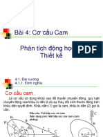 Bài 4 Cơ cấu cam