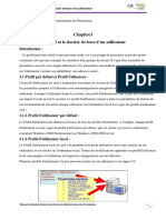 Chapitre 03 Le Profil Et Le Dossier de Base D'un Utilisateur