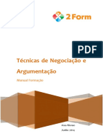 Manual Técnicas de Negociação e Argumentação