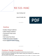 MEE 515 - HVAC - Lecture 5 (Chapter 6)