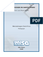 Fundamentos da Metodologia Científica