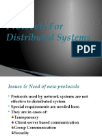 Protocols For Distributed Systems