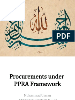 PPRA - Lecture in Details