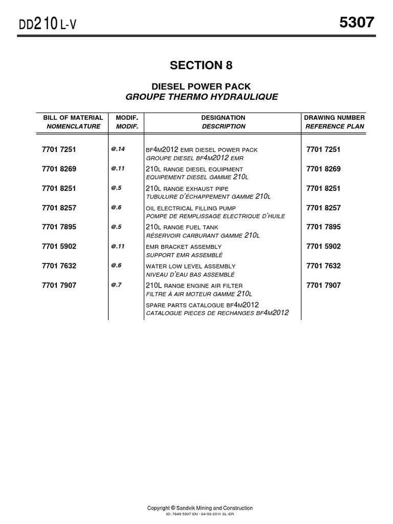 S08 Diesel Power Pack PDF Fuel Oil Diesel Engine