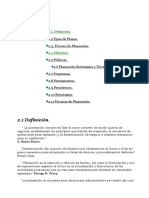 Planeación empresarial: proceso, tipos de planes