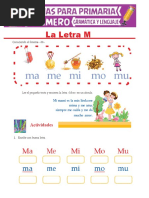 Lecturitas de Palabras Con M y S | PDF